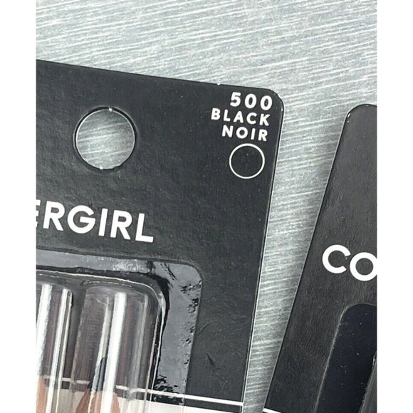 Lot Of 6 COVERGIRL Easy Breezy Brow Fill +Define #500 BLACK NOIR - Picture 3 of 4